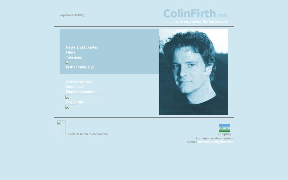 Peak-activity snapshot of firth.com from Jun 15, 2005